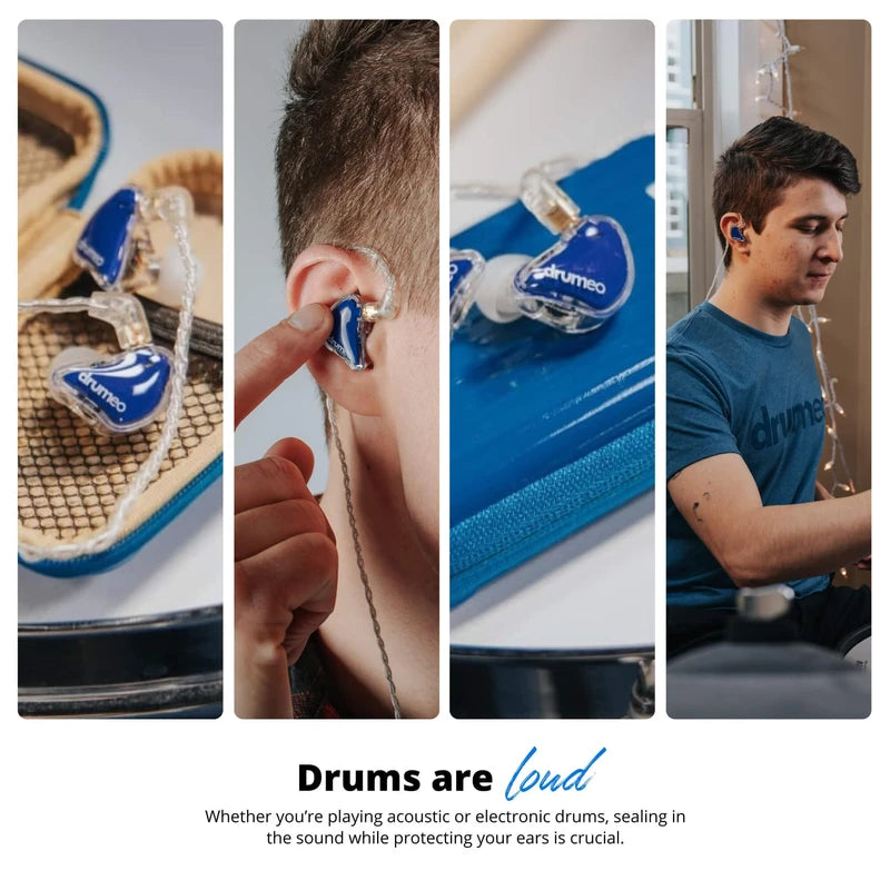 Drumeo EarDrums - Wired in Ear Monitors
