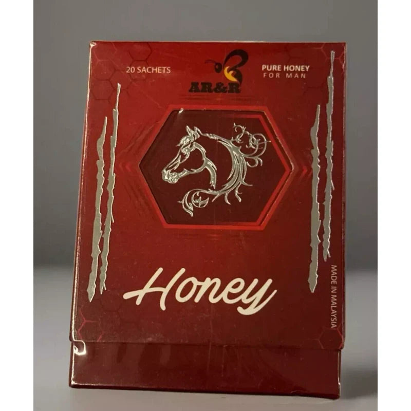 AR&R Pure Honey Organic 20 Sachets Pack DEC. 2027 CERTIFIED ORGANIC LARGE PACK