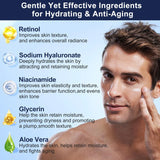 DOYEEWO Skin Care for Men,Professional Mens Skin Care Set for Hydrating,Anti-Aging & Wrinkle Facial Skin Care Routine Kit,Christmas Valentines Fathers Birthday Gifts for Men Him Dad Father Boyfriend Husband