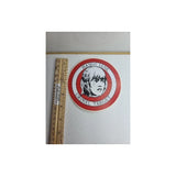 Hanoi Jane Fonda Urinal Target Vietnam War Veteran Vet Decal Sticker