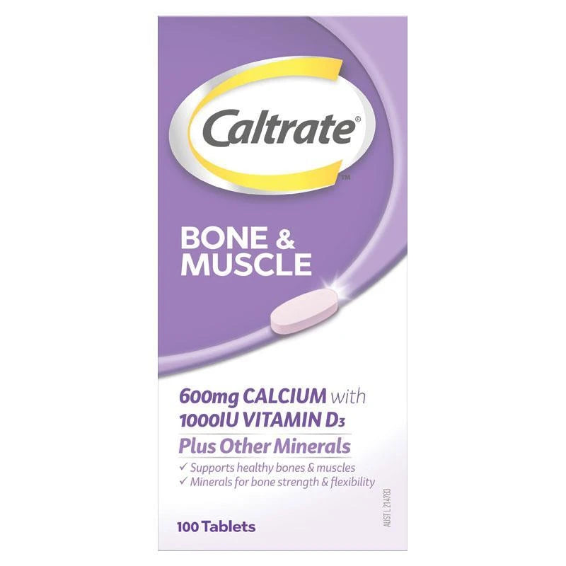 Caltrate Bone & Muscle Tab X 100