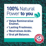Arm & Hammer 100% Natural Baking Soda Whitening Protection Toothpaste, 75ml