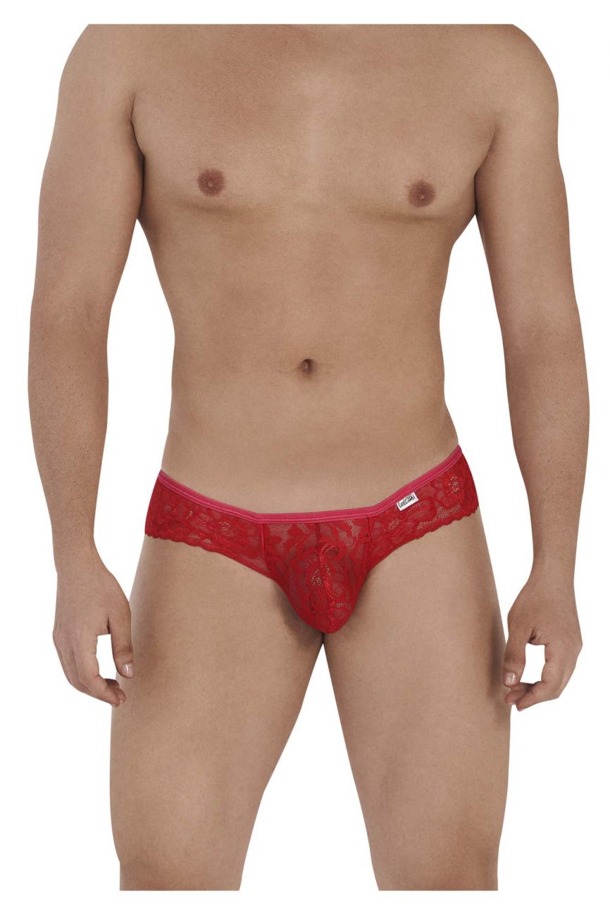 CandyMan Lace Peekaboo Briefs