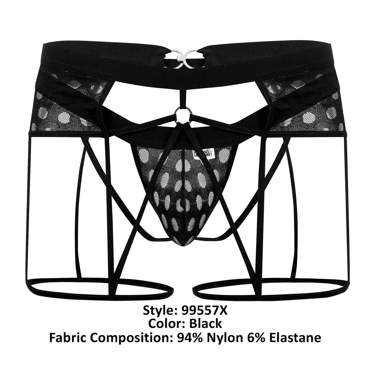 CandyMan Mesh Garter Jockstrap