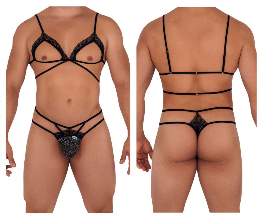 CandyMan Harness Thong Outfit