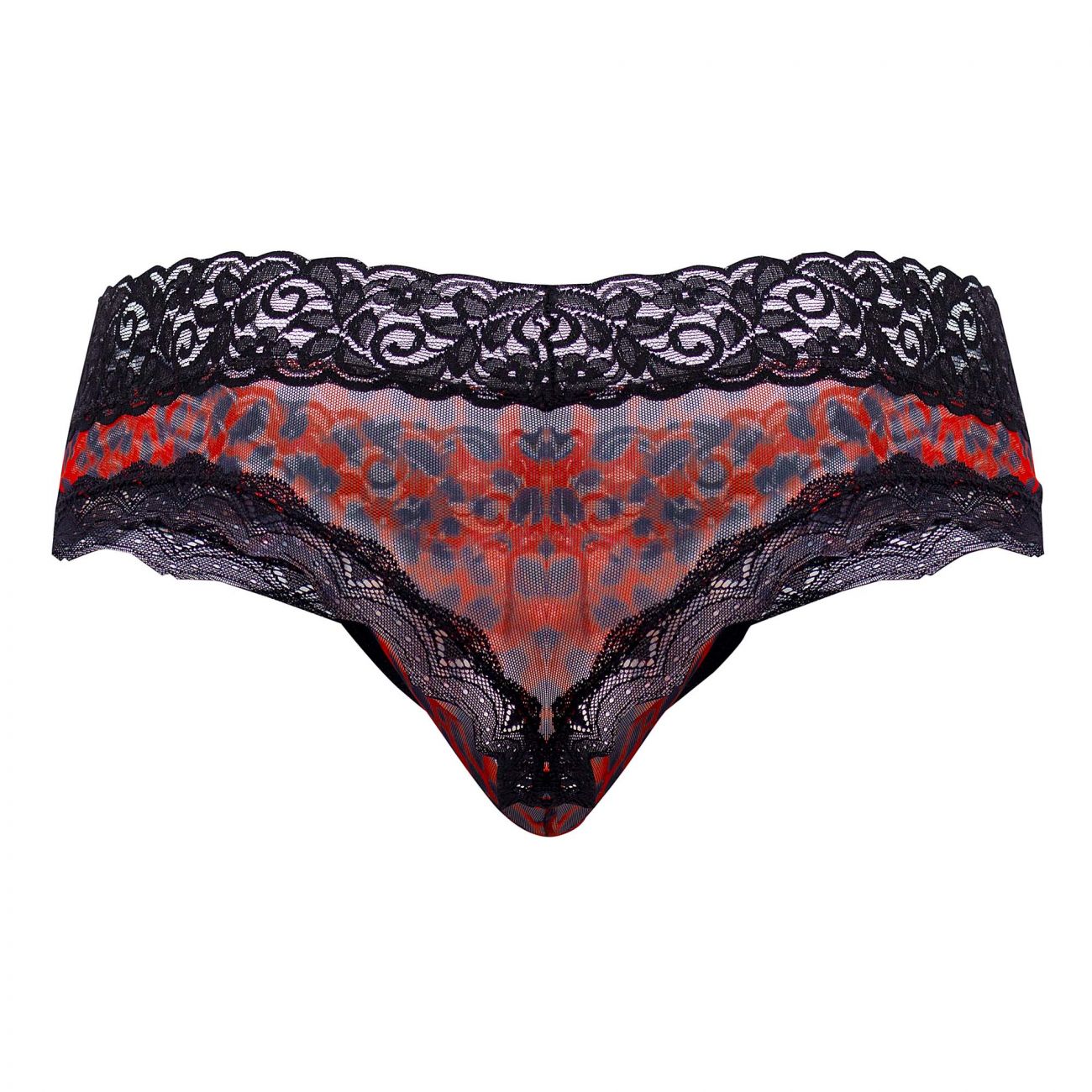 CandyMan Mesh-Lace Thongs