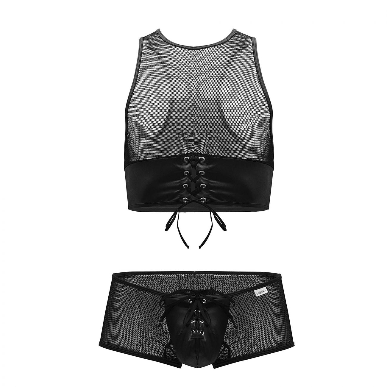 CandyMan Mesh Top-Trunks Outfit