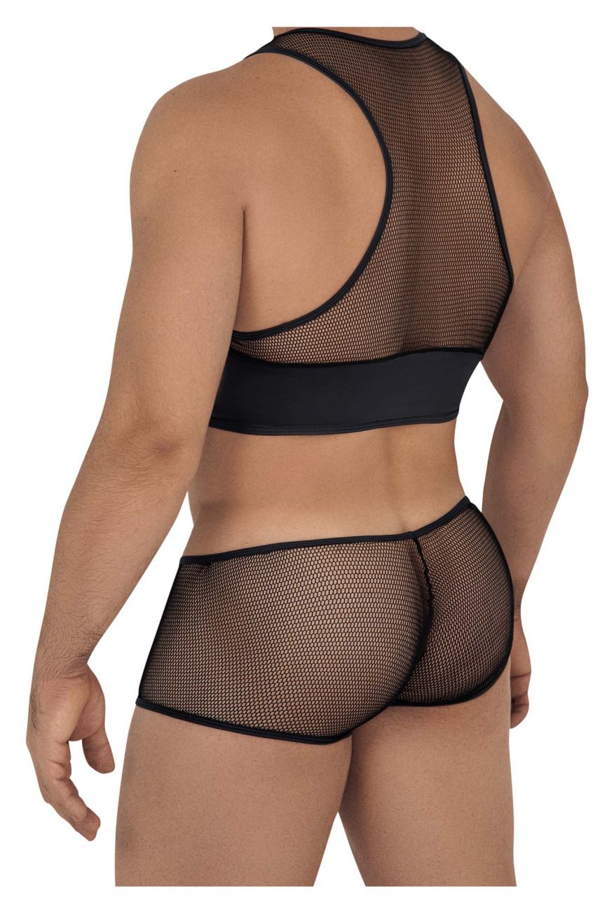 CandyMan Mesh Top-Trunks Outfit