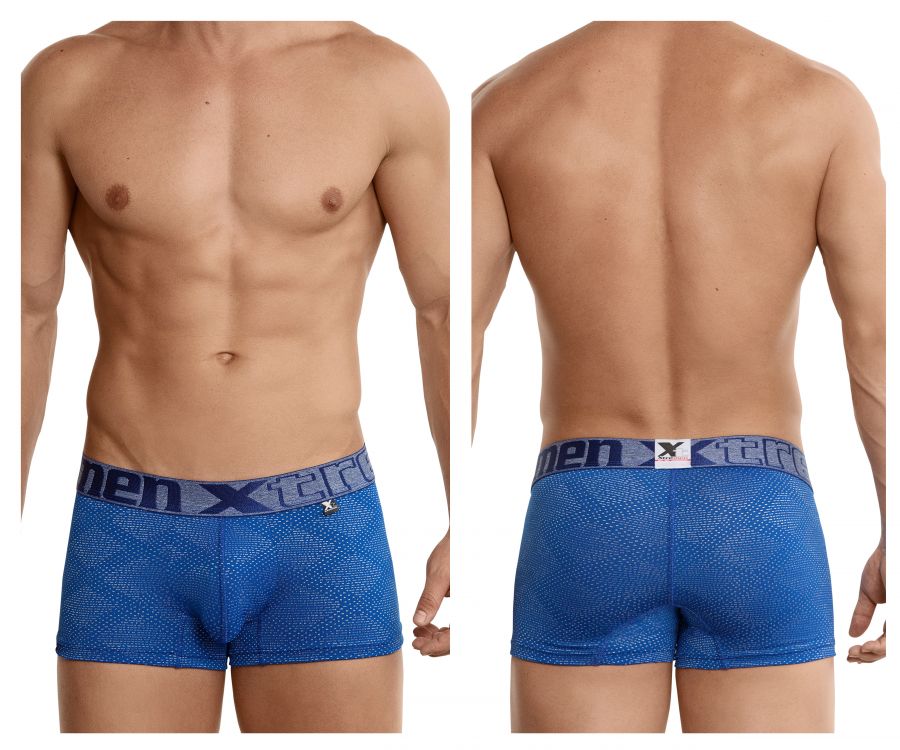 under-yours - Jacquard Stripes Boxer Briefs - Xtremen - Mens Underwear