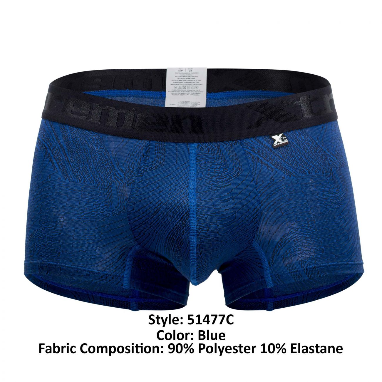 Xtremen Microfiber Jacquard Trunks