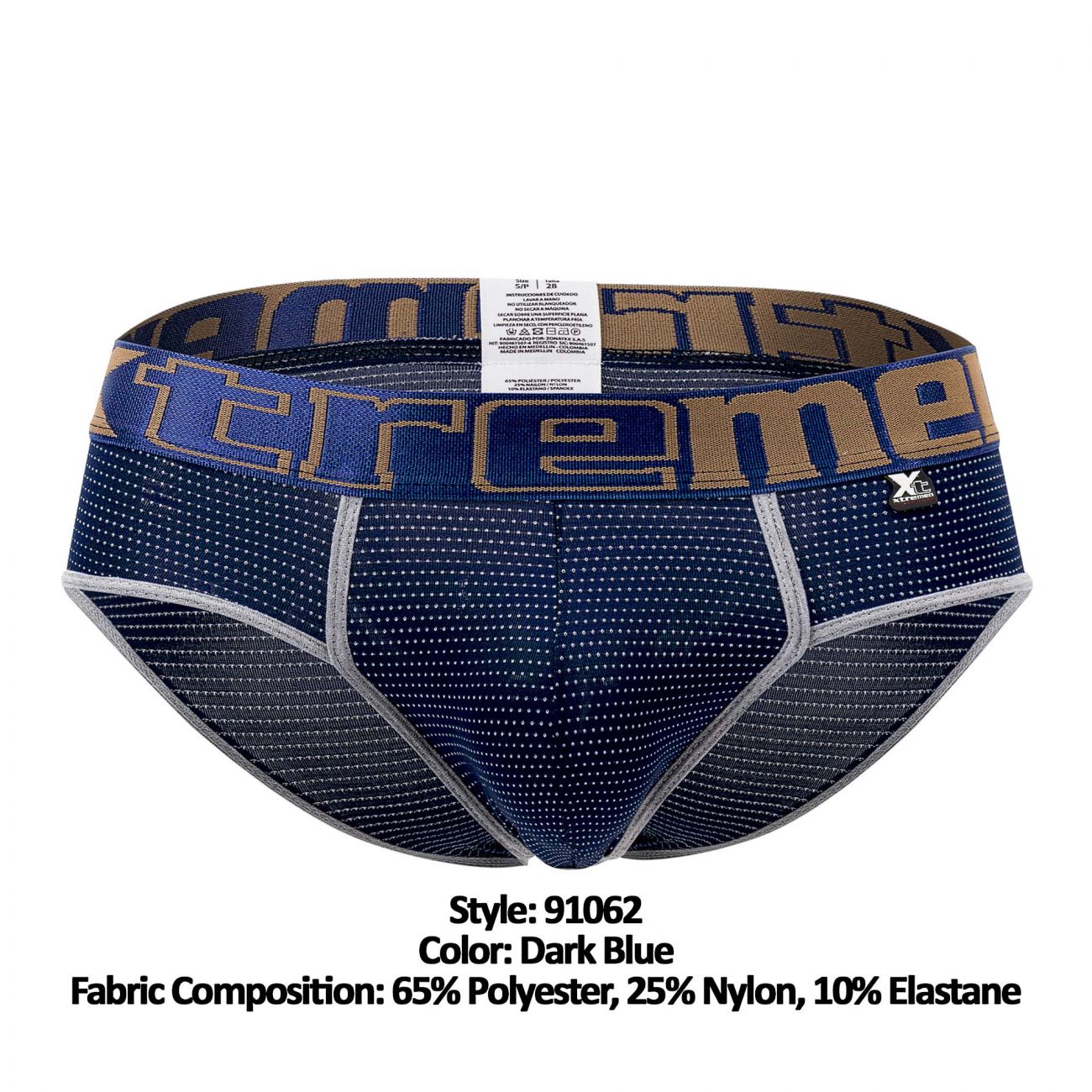 Xtremen Athletic Piping Briefs