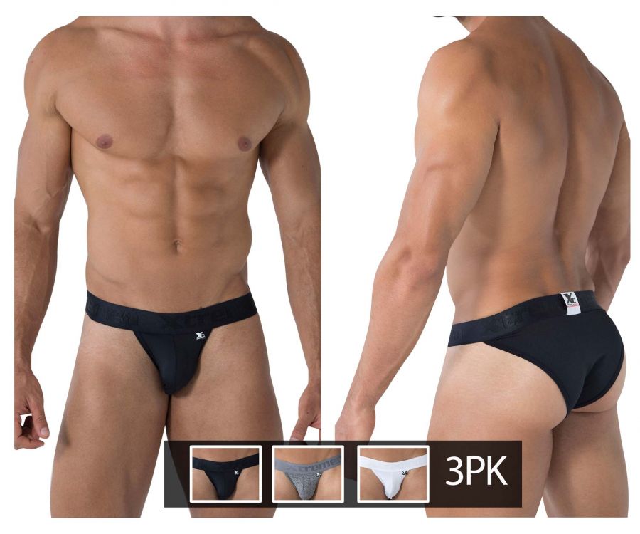 Xtremen 3PK Big Pouch Bikini