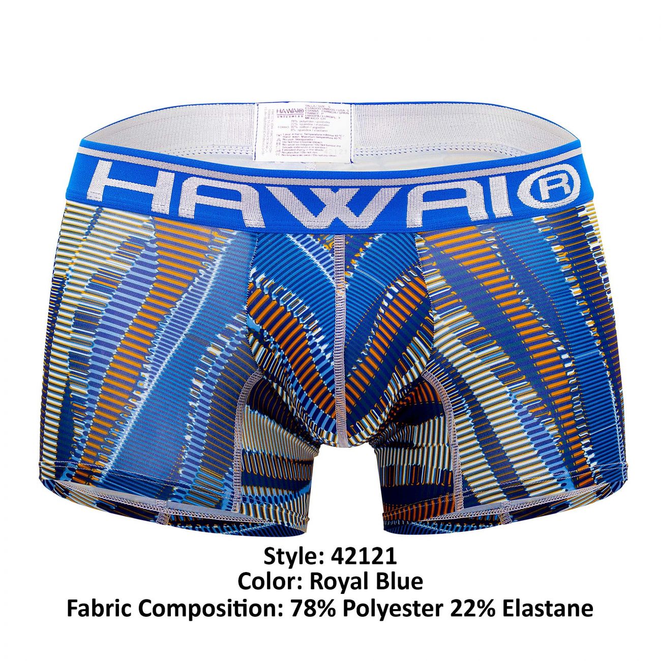 HAWAI Printed Athletic Trunks