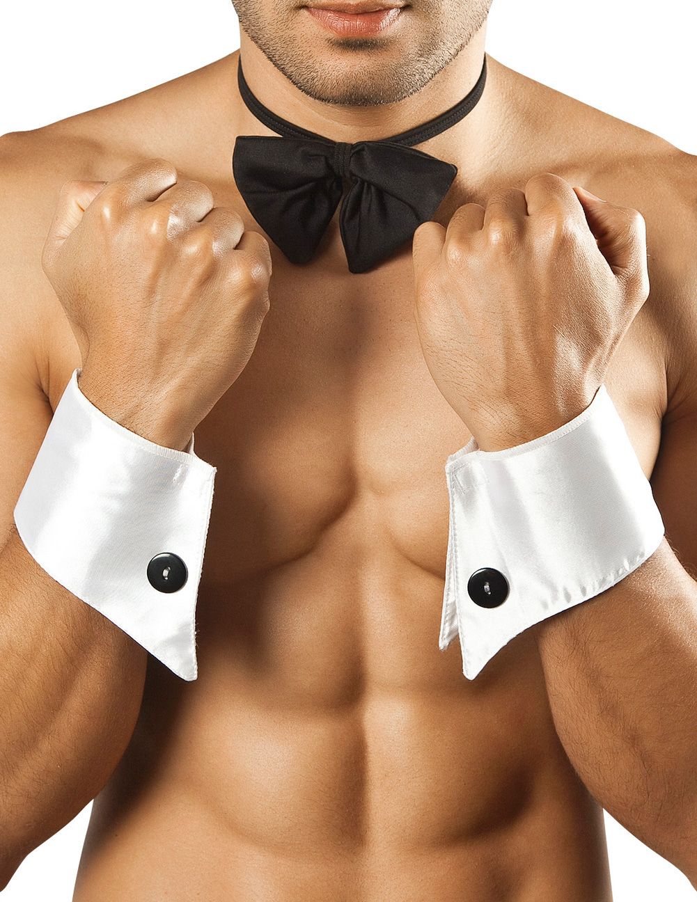 under-yours - Bowtie and Cuffs Only - CandyMan - Sexy Costumes