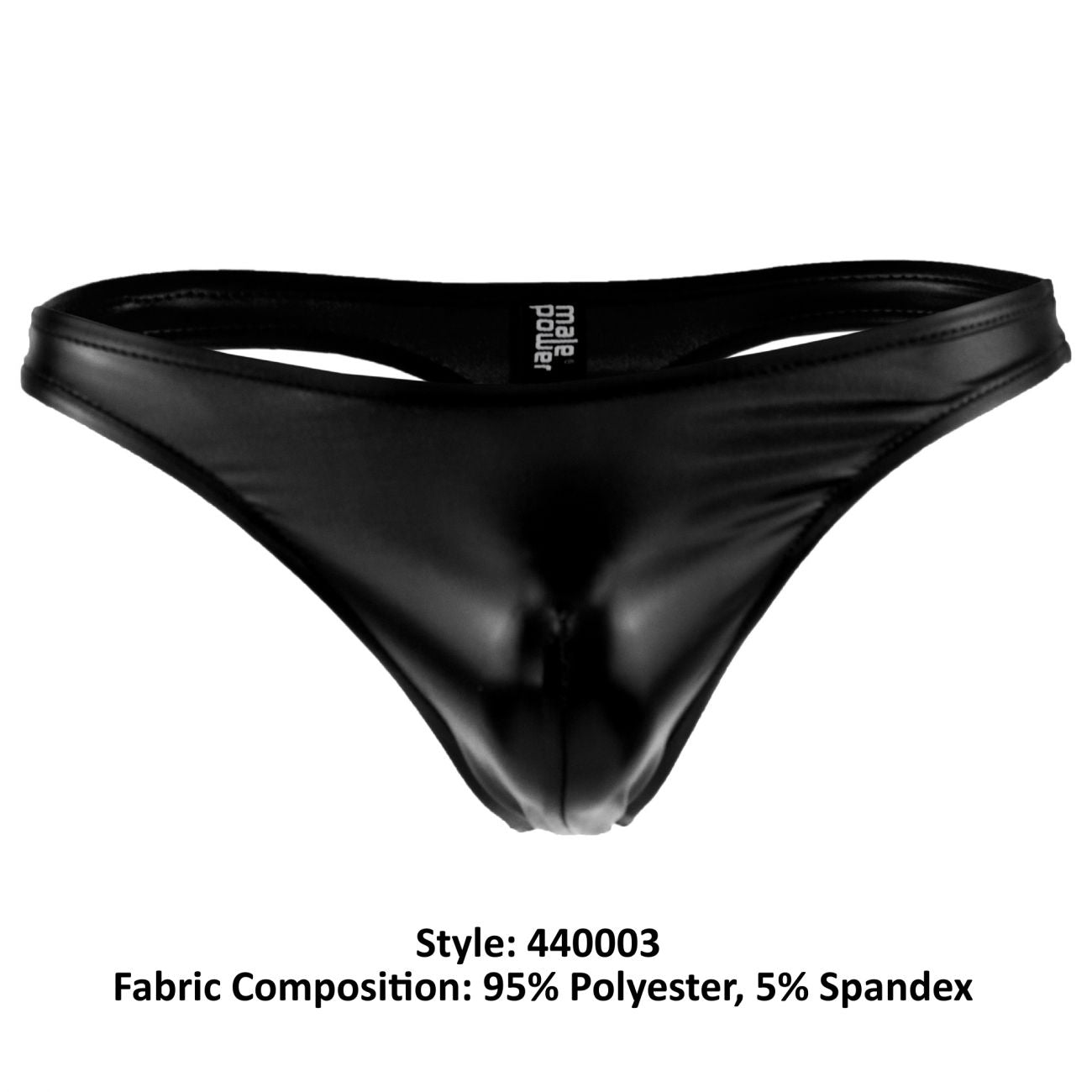 Male Power Liquid Onyx Classic Thong