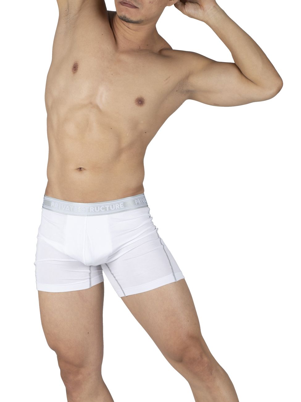 Private Structure Bamboo Mid Waist Boxer Briefs